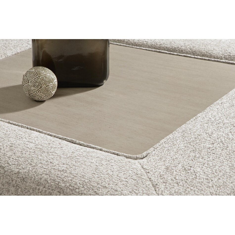 stonecraft manor snowstone ottoman   