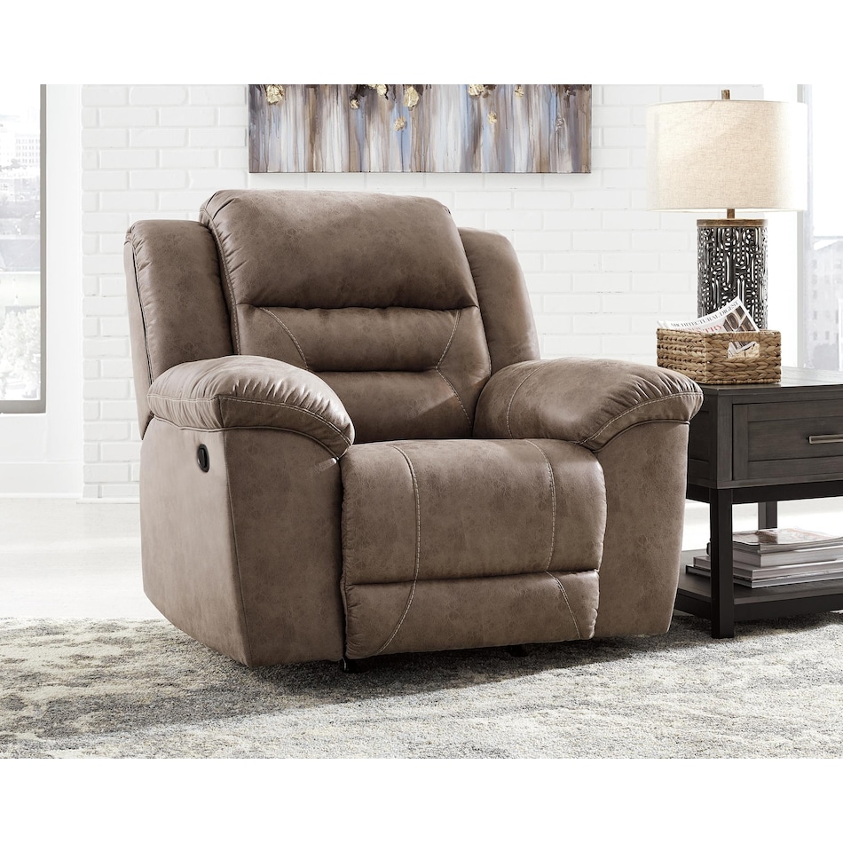 stoneland brown recliner   