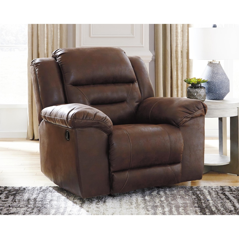 stoneland brown recliner   