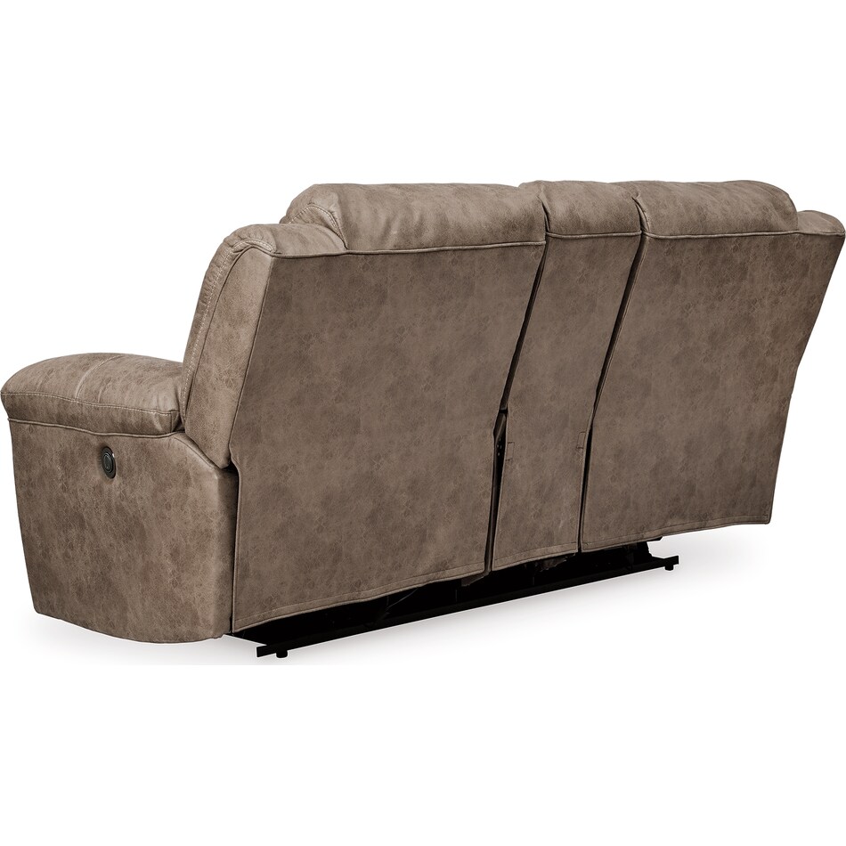 stoneland fossil power reclining loveseat   