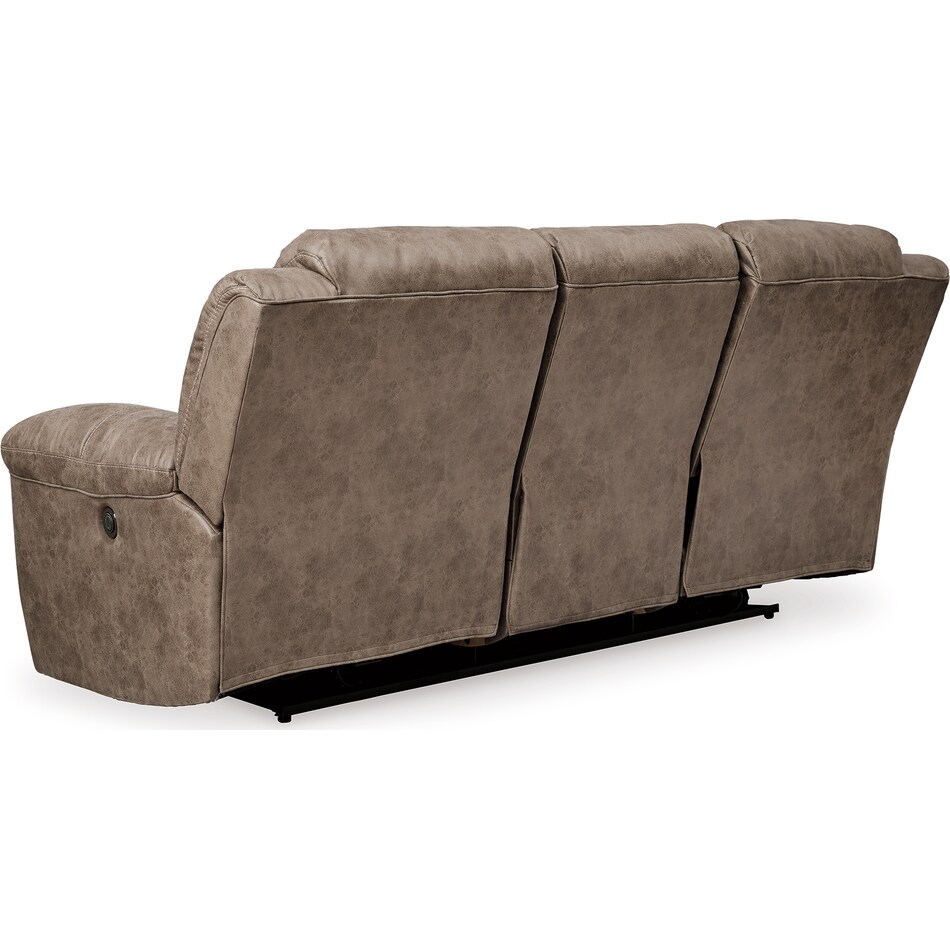 stoneland fossil power reclining sofa   