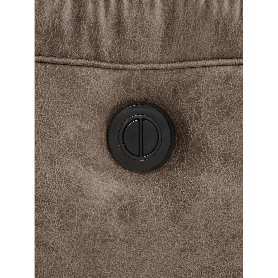 stoneland fossil power reclining sofa   