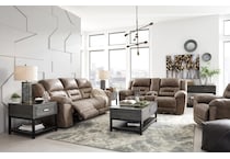 stoneland fossil power reclining sofa   