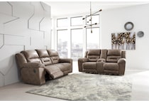 stoneland fossil reclining sofa   