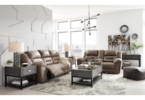 stoneland fossil reclining sofa   