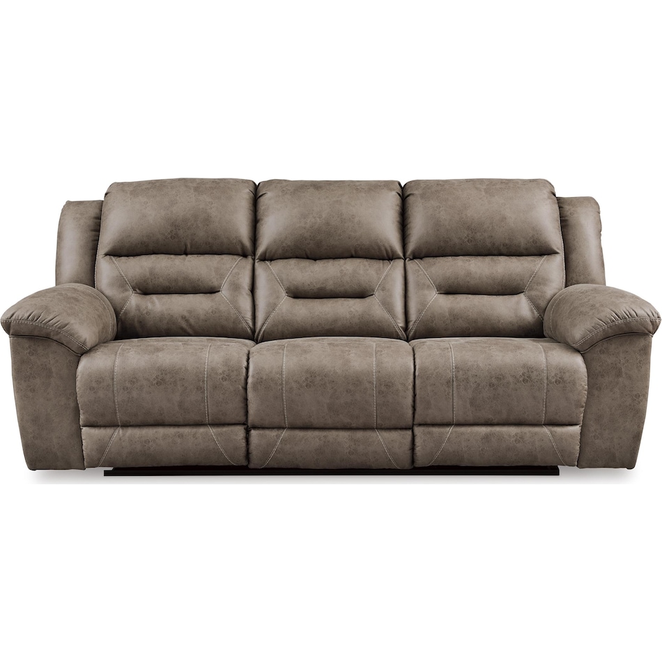 stoneland fossil reclining sofa   