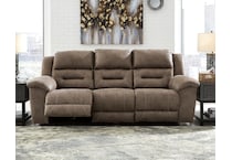 stoneland power reclining sofa   