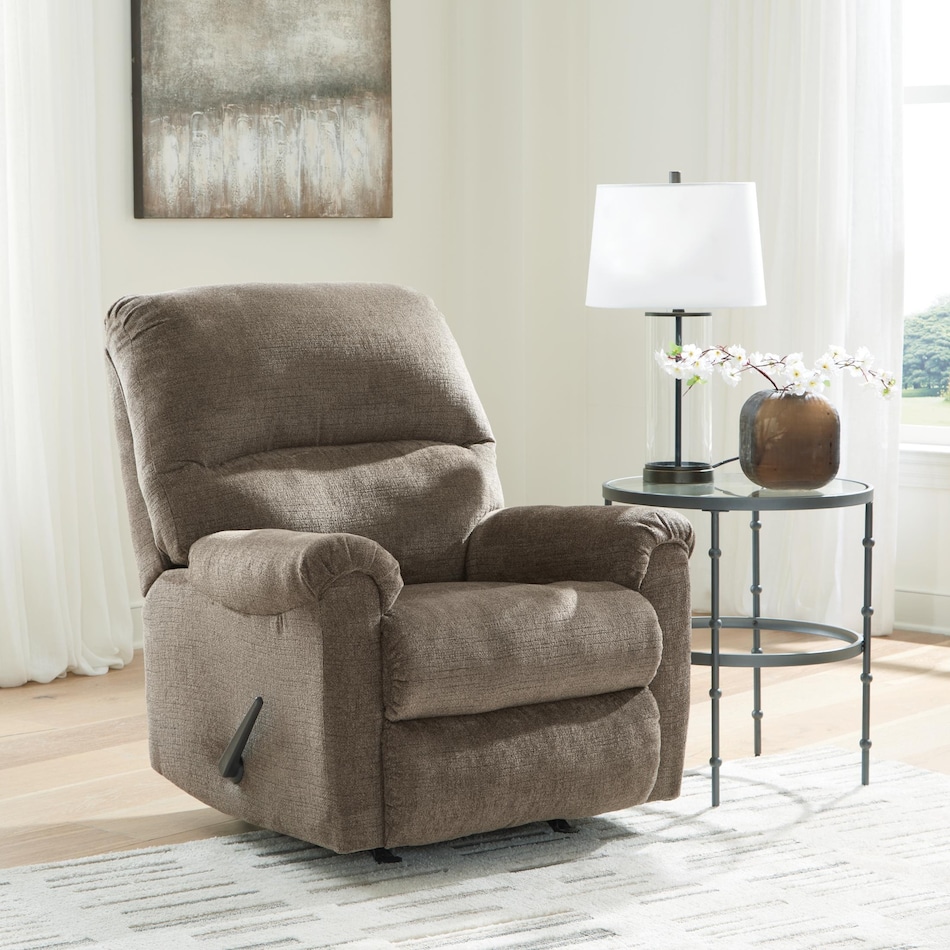 stonemeade brown recliner   
