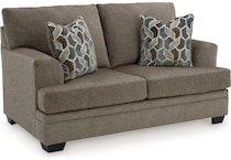 stonemeade nutmeg loveseat   