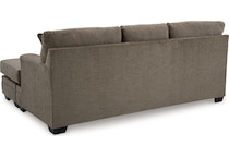 stonemeade nutmeg sofa chaise   