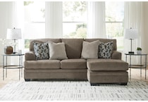 stonemeade nutmeg sofa chaise   