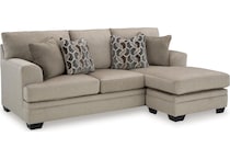 stonemeade parchiment sofa chaise   