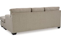 stonemeade parchiment sofa chaise   