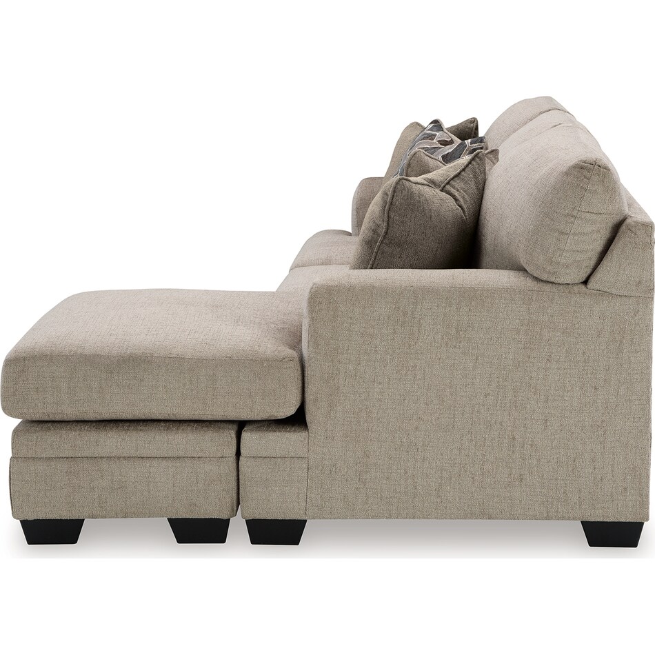 stonemeade parchiment sofa chaise   