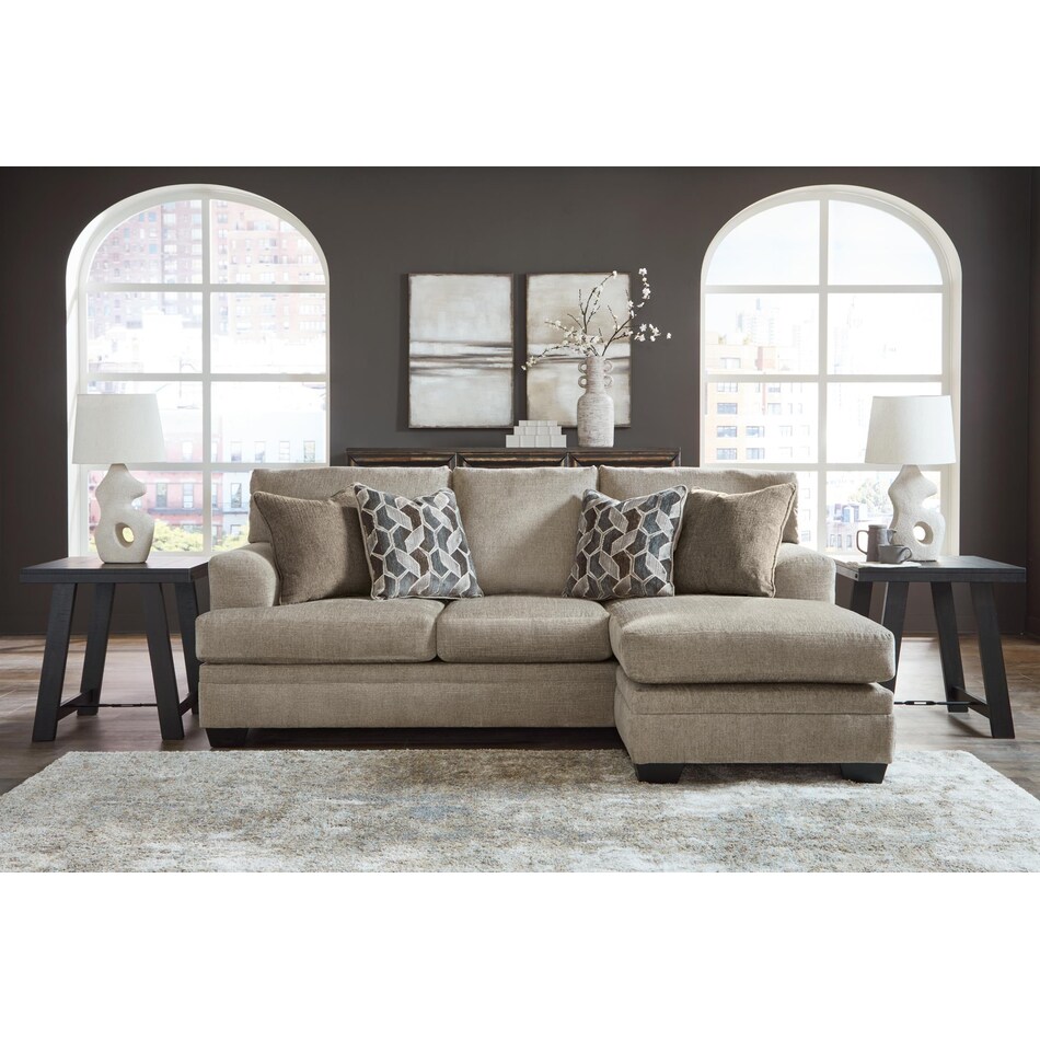 stonemeade parchiment sofa chaise   