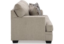 stonemeade taupe loveseat   