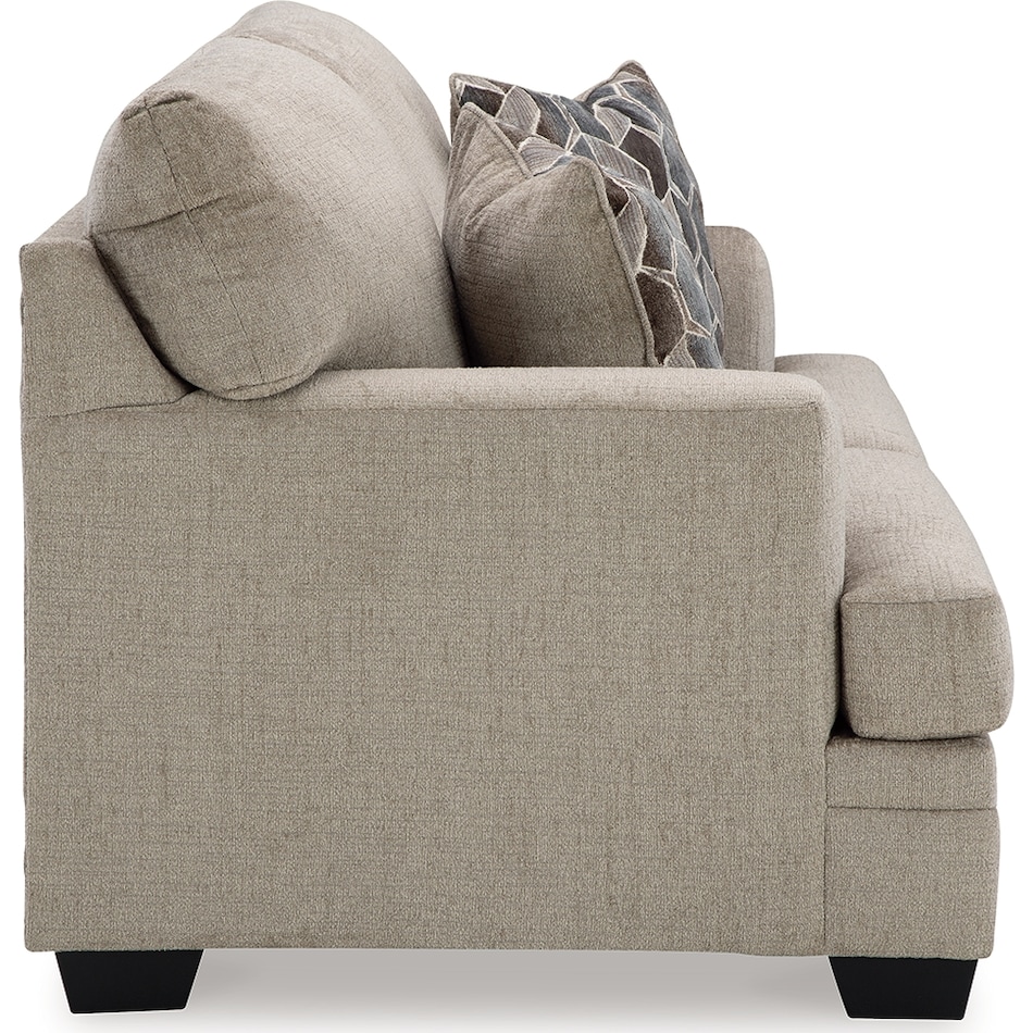 stonemeade taupe loveseat   