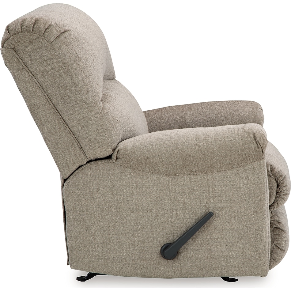 stonemeade taupe recliner   