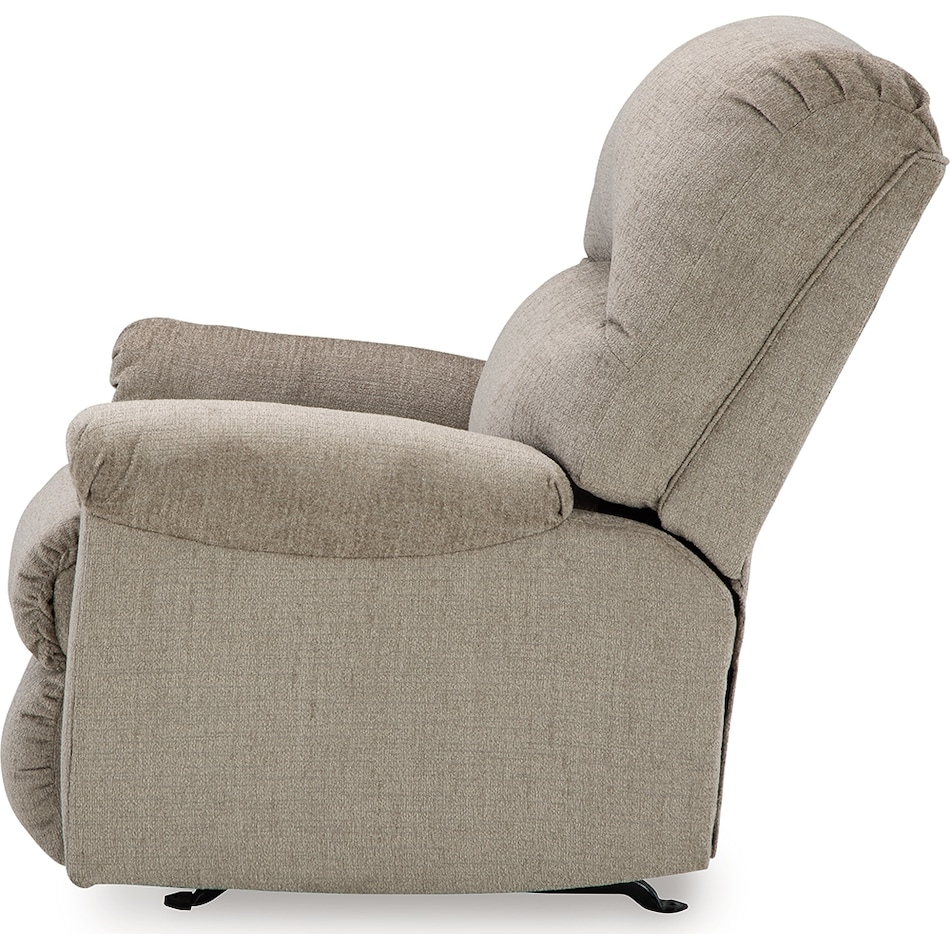stonemeade taupe recliner   