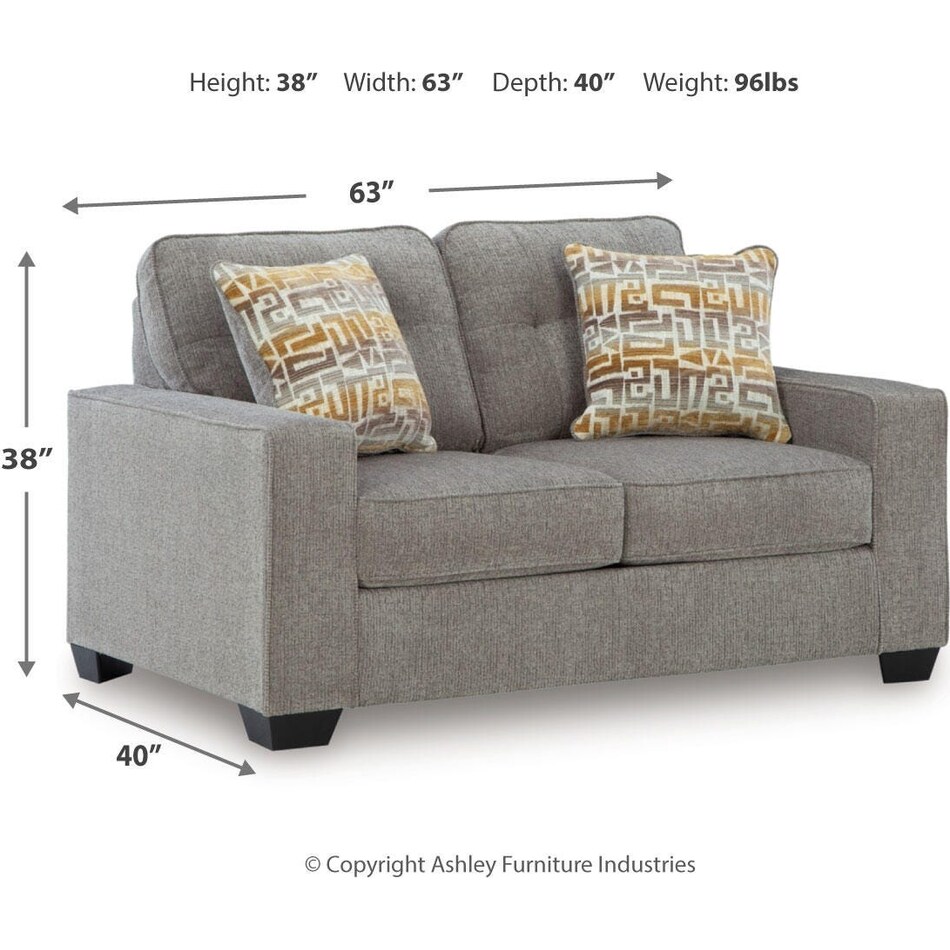 storrow iron loveseat   