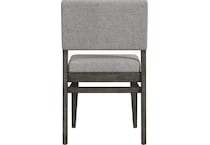 stretto reclaimed chevron side chair   