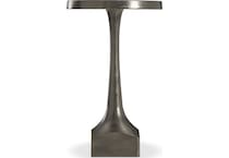 stroud matte graphite end table   