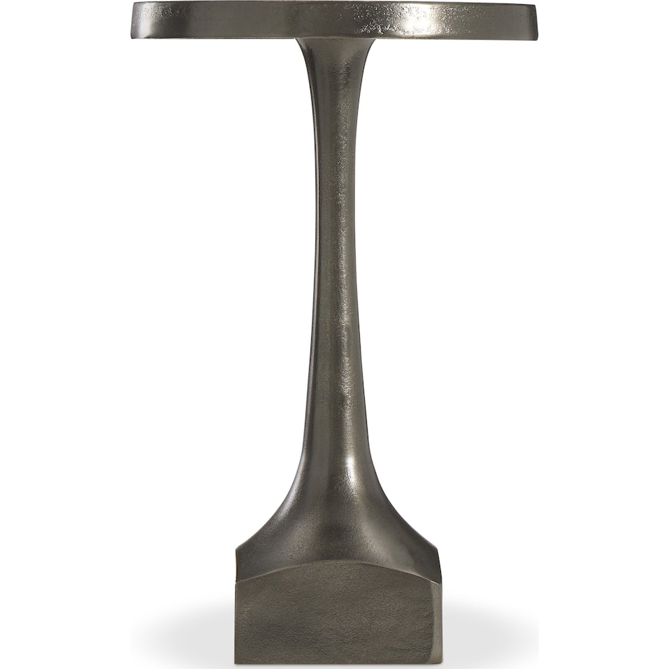 stroud matte graphite end table   
