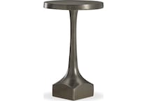stroud matte graphite end table   
