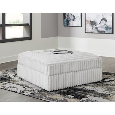 STUPENDOUS OVERSIZED ACCENT OTTOMAN