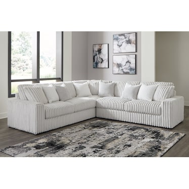 STUPENDOUS 3-PC SECTIONAL