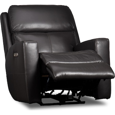 SUMMIT LEATHER POWER RECLINER BY FLEXSTEEL