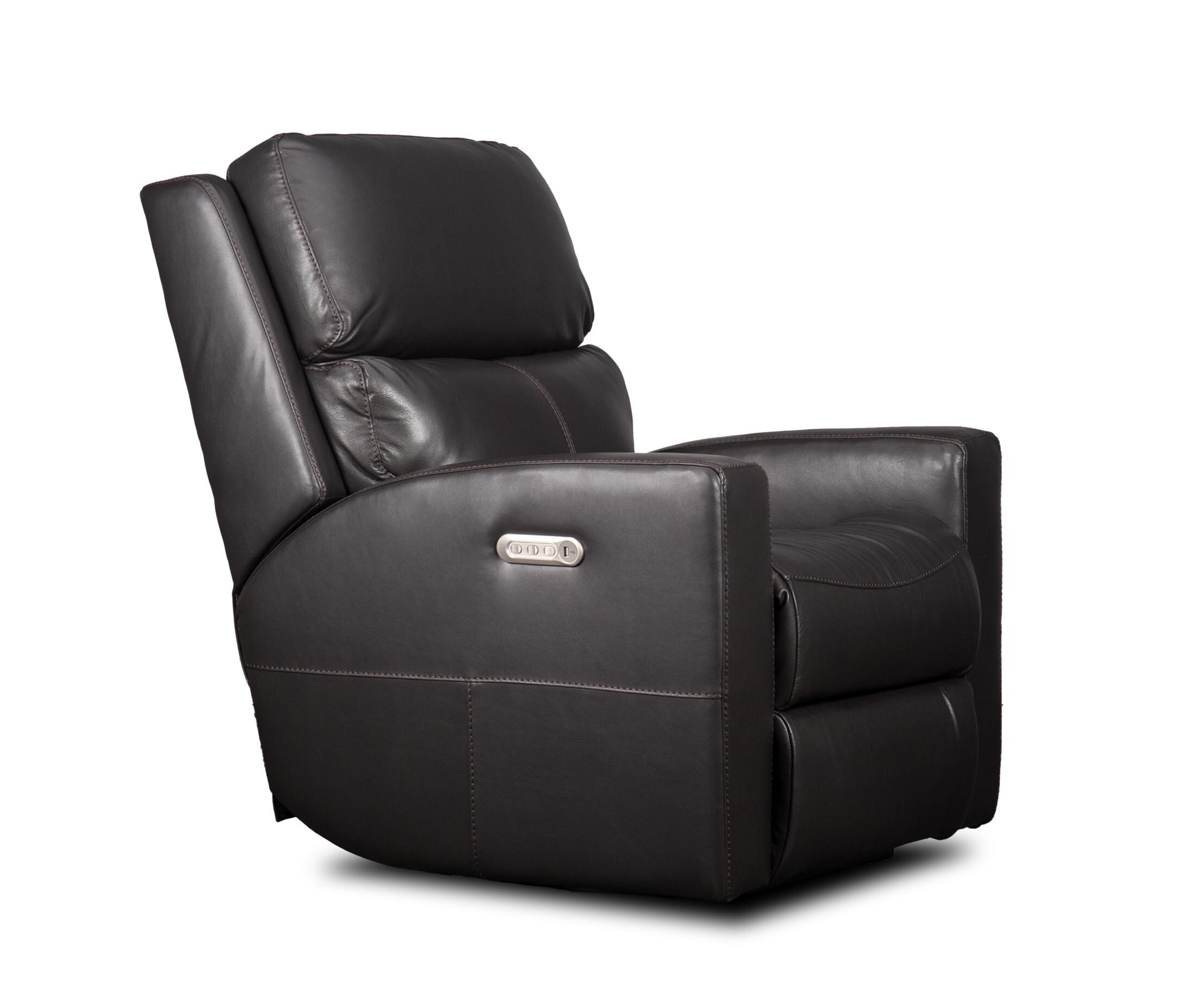 SUMMIT LEATHER POWER RECLINER BY FLEXSTEEL | Morris