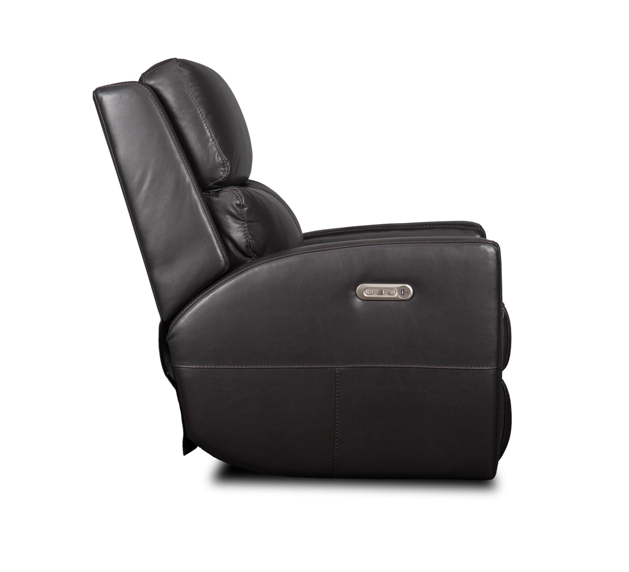 SUMMIT LEATHER POWER RECLINER BY FLEXSTEEL | Morris