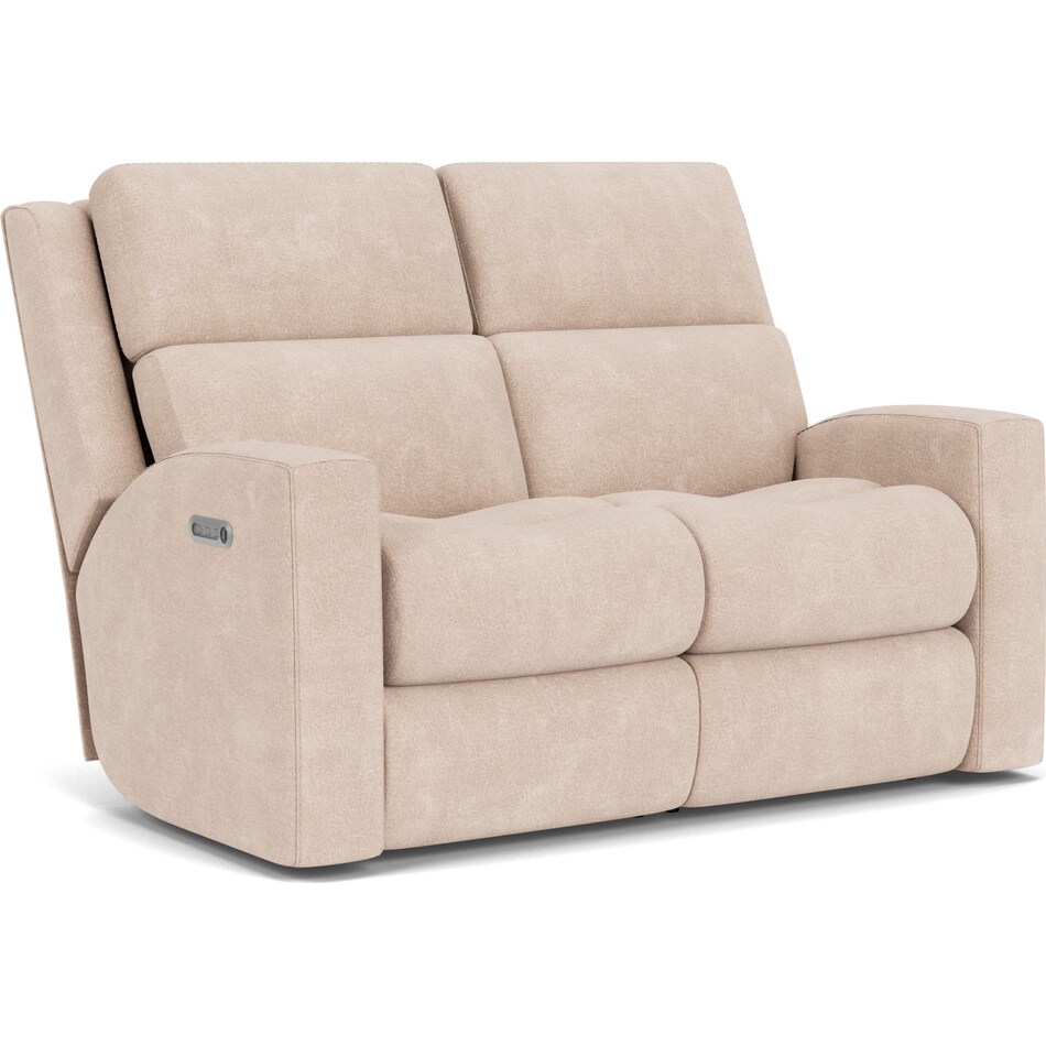summit desert power reclining console loveseat   