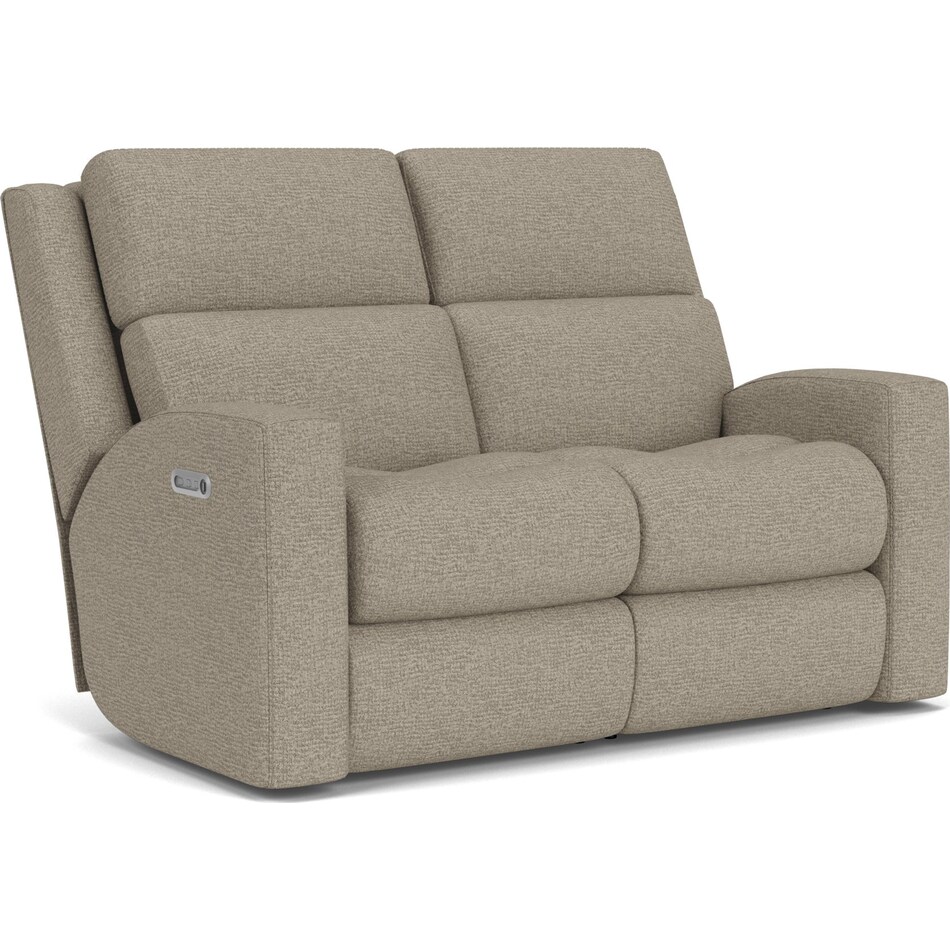 summit desert power reclining console loveseat   