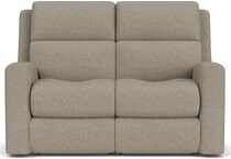 summit desert power reclining console loveseat   