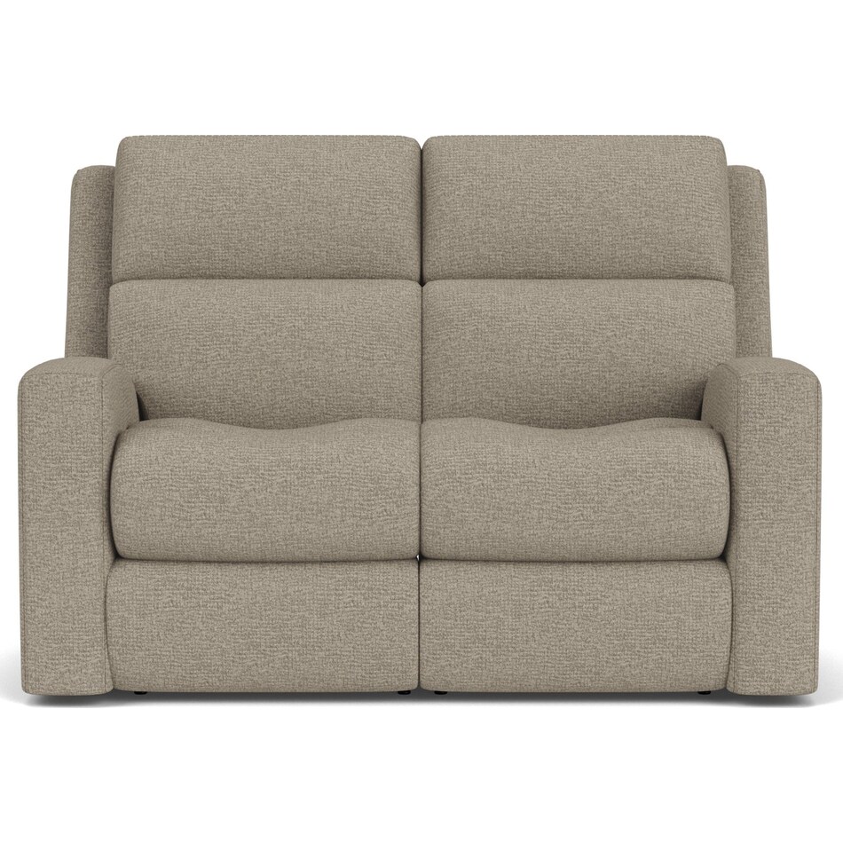 summit desert power reclining console loveseat   