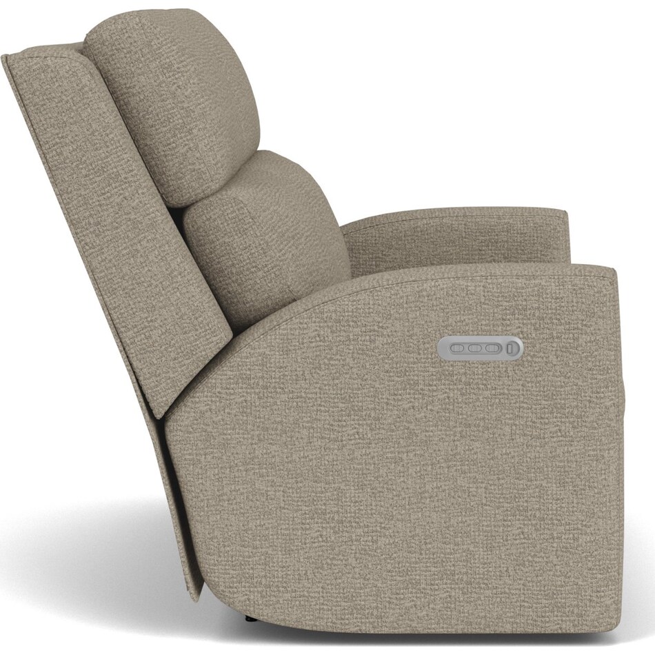 summit desert power reclining console loveseat   