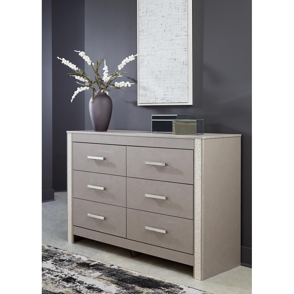surancha gray dresser   