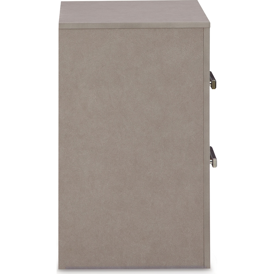 surancha gray nightstand   