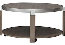 sutton bleached sand cocktail table   
