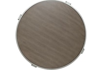 sutton bleached sand cocktail table   