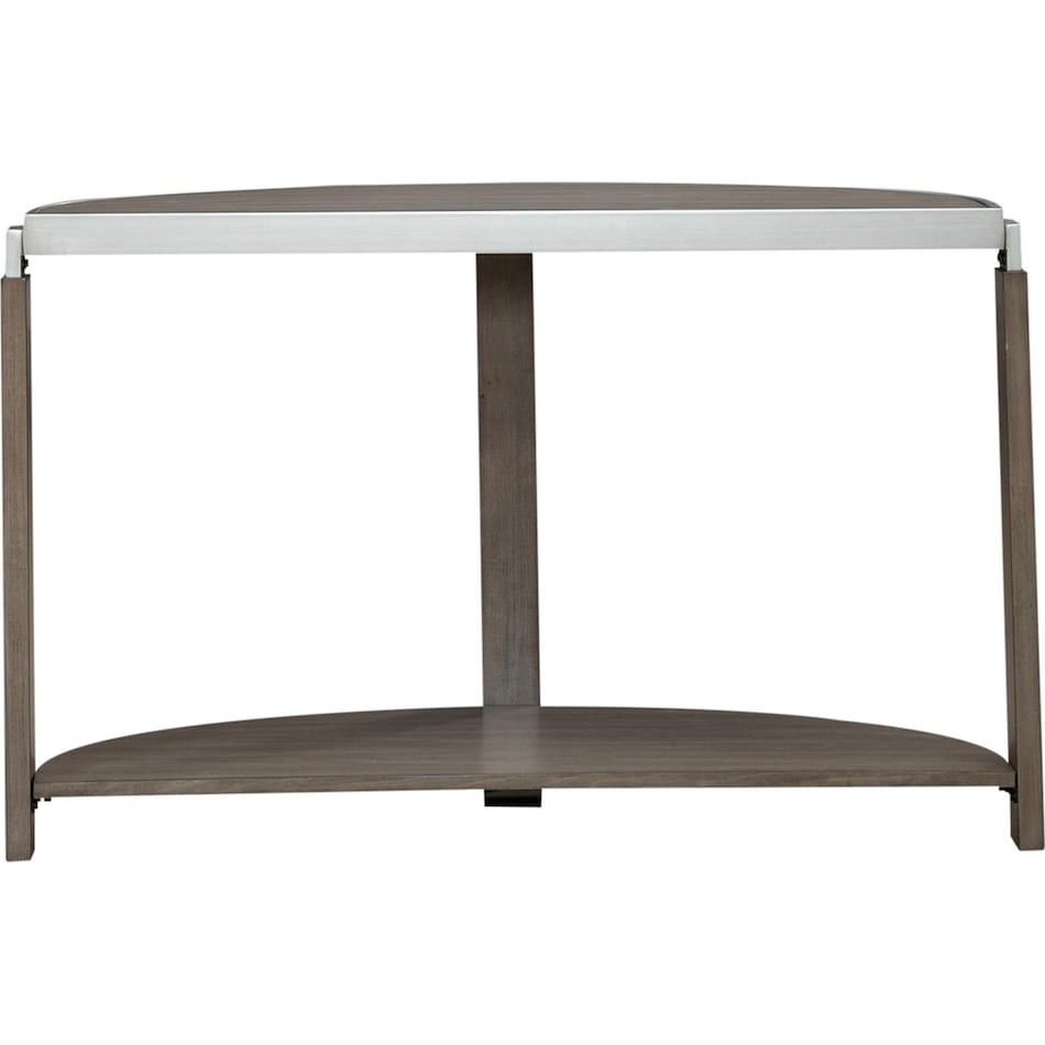 sutton bleached sand sofa table   