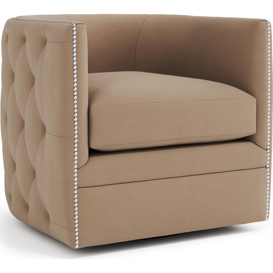 swivel chairs beige accent chair   