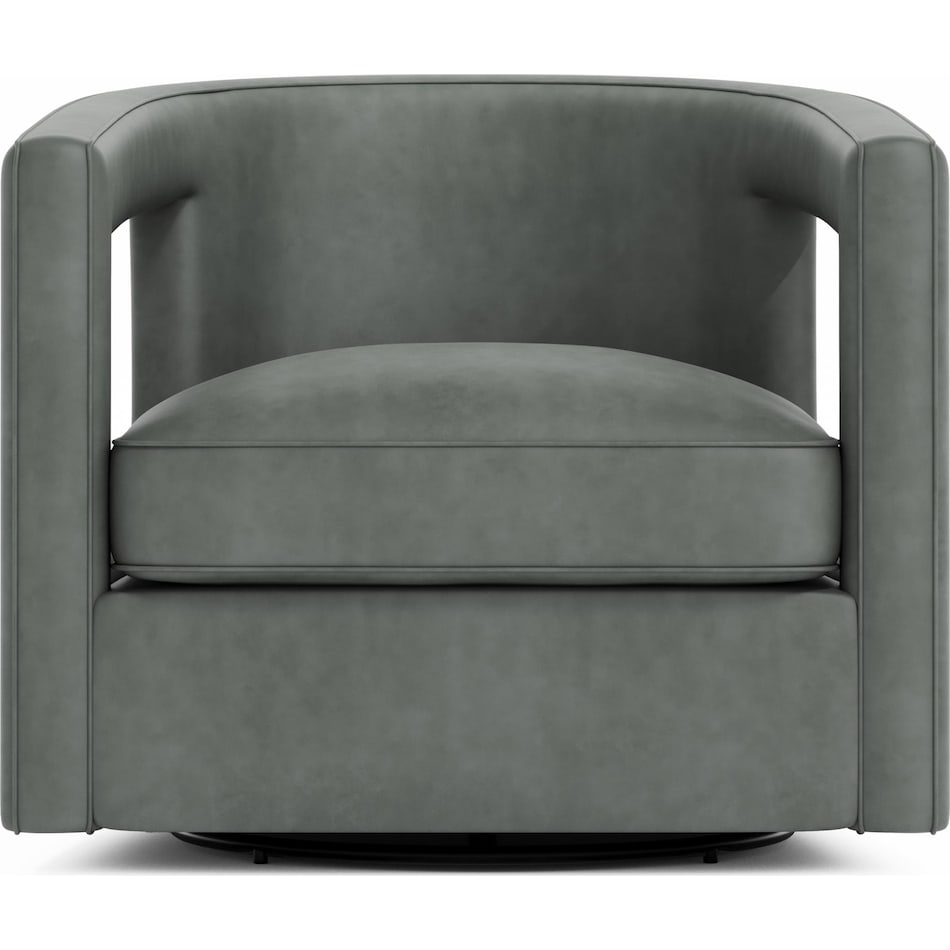 swivel chairs gray leather accent chair   