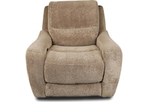 sydney tan power recliner   