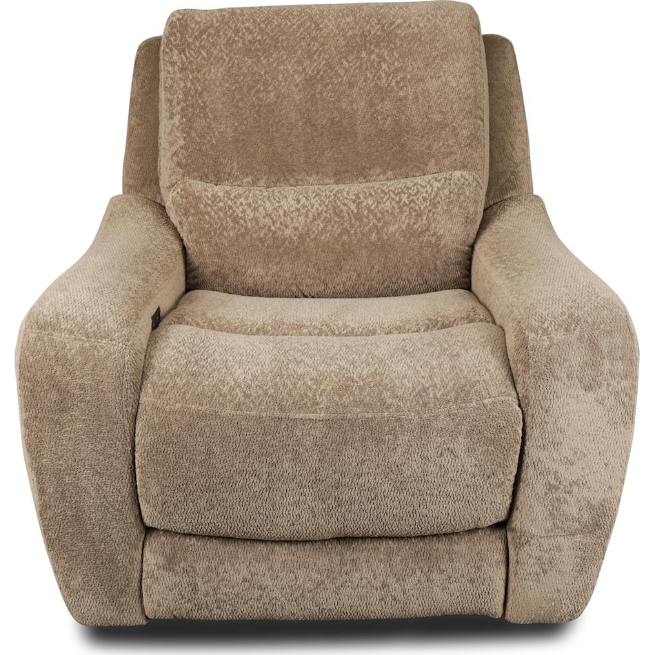 sydney tan power recliner   