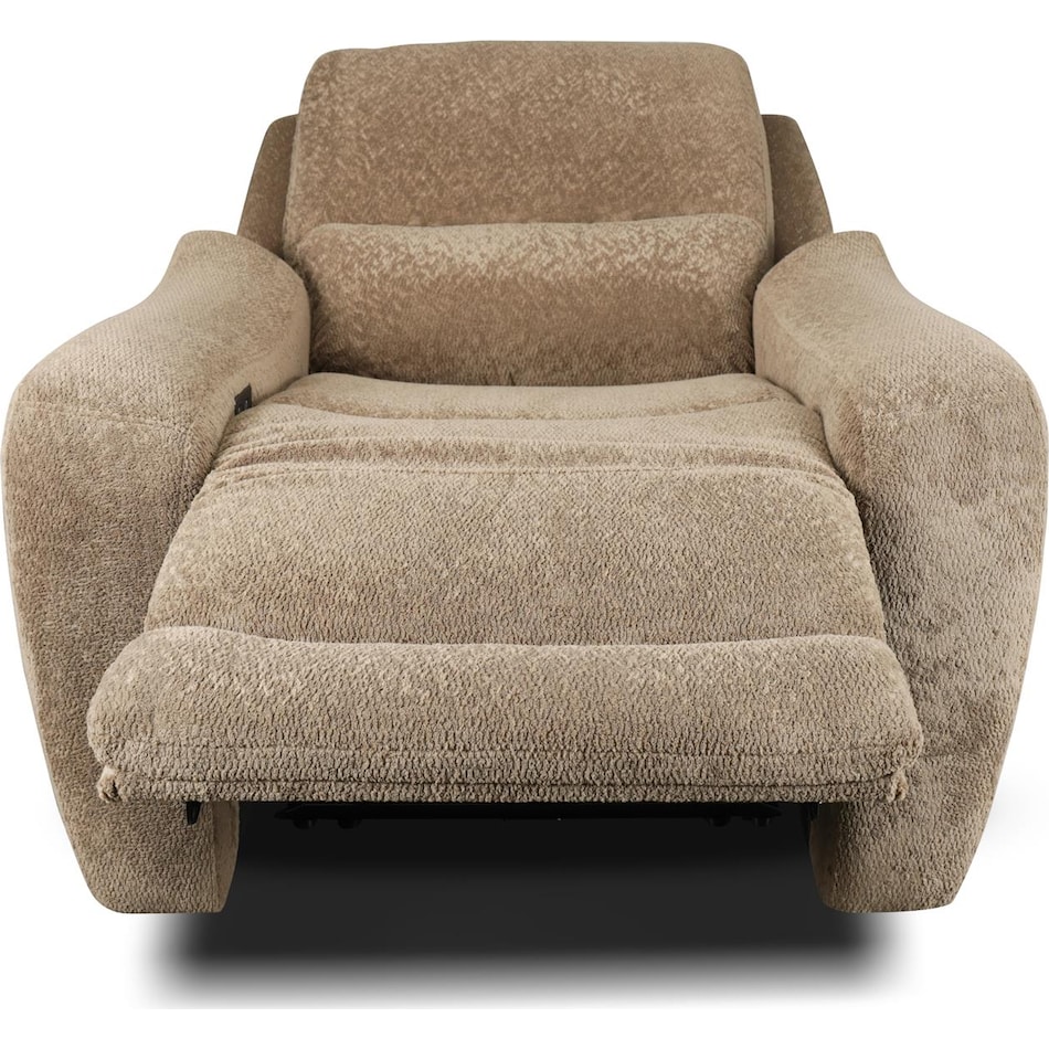 sydney tan power recliner   