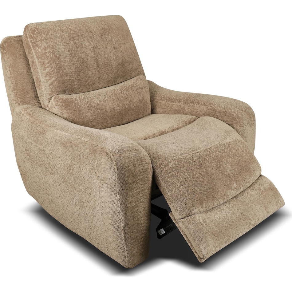 sydney tan power recliner   