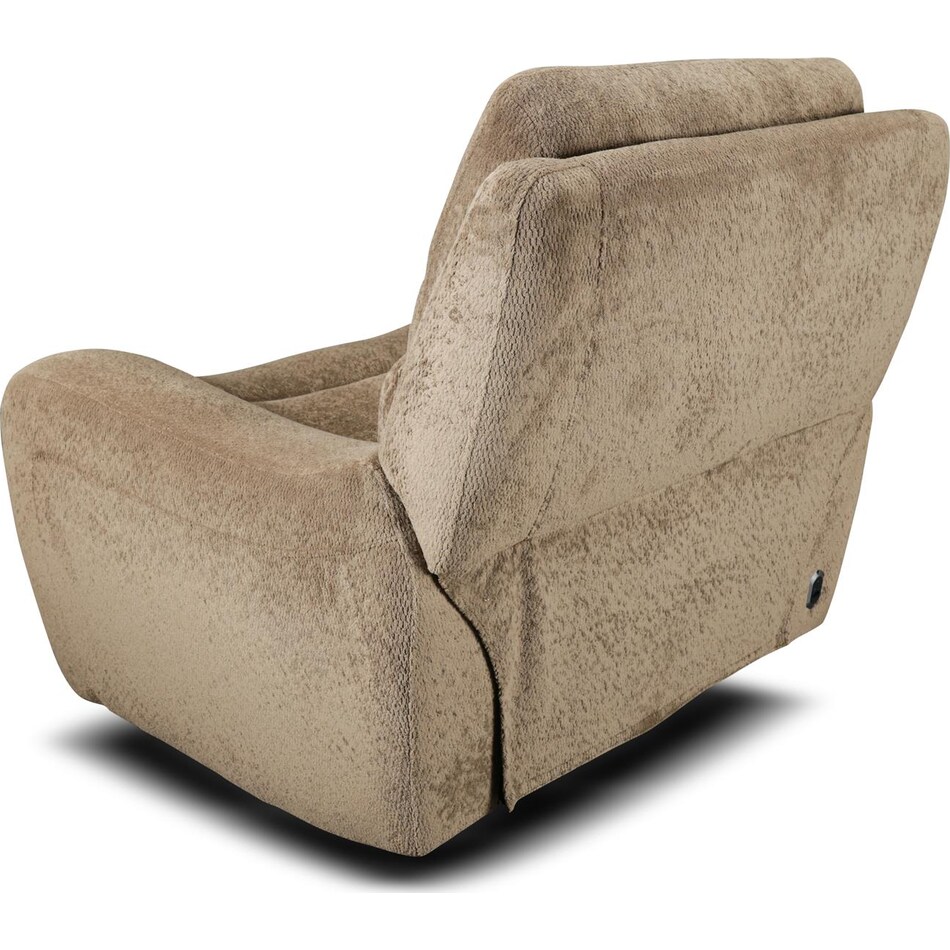 sydney tan power recliner   